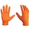 Ge Disposable Gloves, 8 mil Palm, Nitrile, Powder-Free, L, Orange GG622L - alternate 1